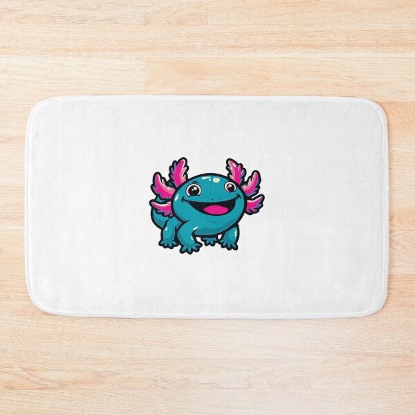 Item preview, Energetic Cartoon Axolotl designed and sold by EastEndTownie.