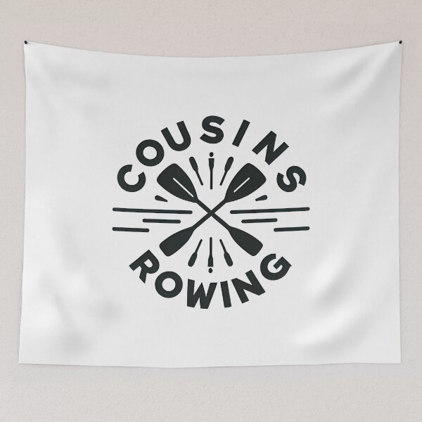Item preview, Cousins Rowing – Crossed Paddles Friendship Design tsitp designed and sold by AlessaHelios.