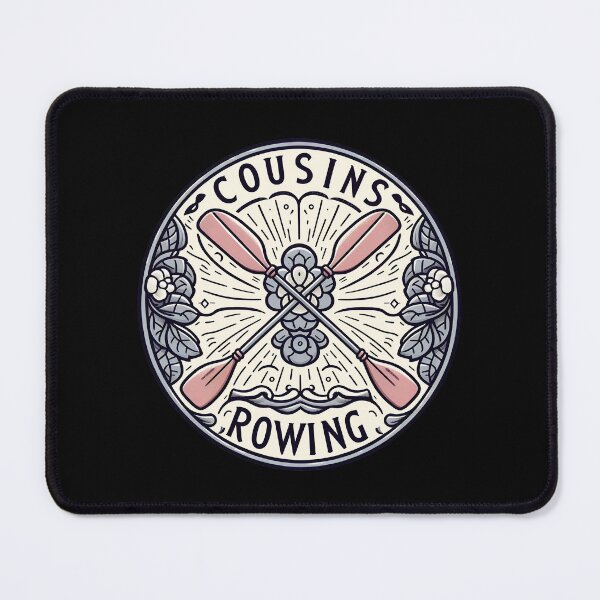Item preview, Cousins Rowing – Crossed Paddles Friendship Design tsitp designed and sold by AlessaHelios.