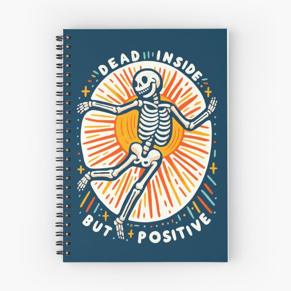 Item preview, Dead Inside But Positive designed and sold by Itouchedabee.