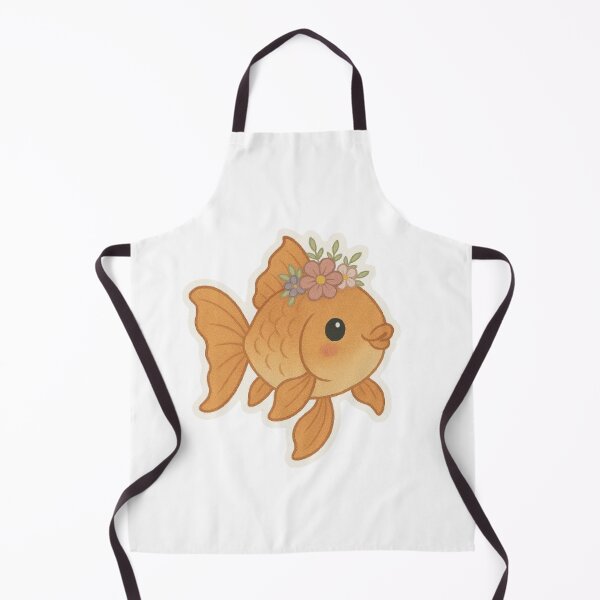 Item preview, Goldfish Flower Crown Cute Adorable Animal Nature Aquarium Water Pets designed and sold by SamiraArts.