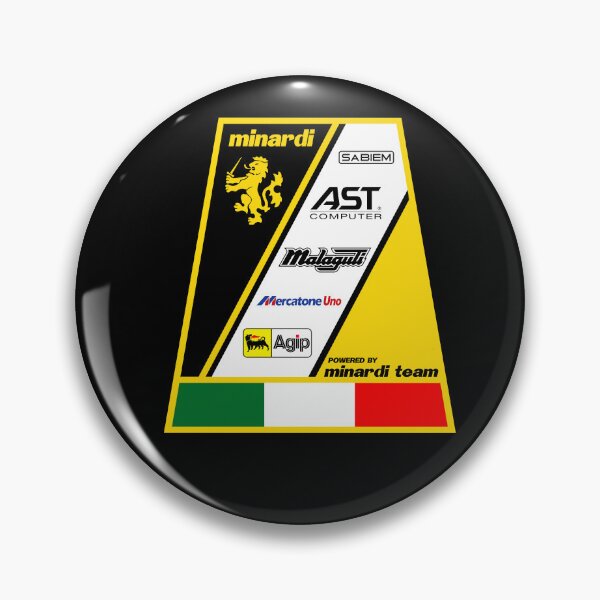 Item preview, Minardi F-1 Team Retro Art designed and sold by San Studios Co..
