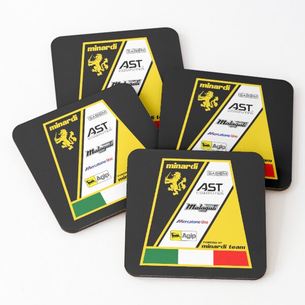 Item preview, Minardi F-1 Team Retro Art designed and sold by San Studios Co..