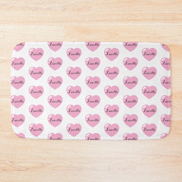 Item preview, Lucille Name with pink Heart  designed and sold by Monika Howarth.
