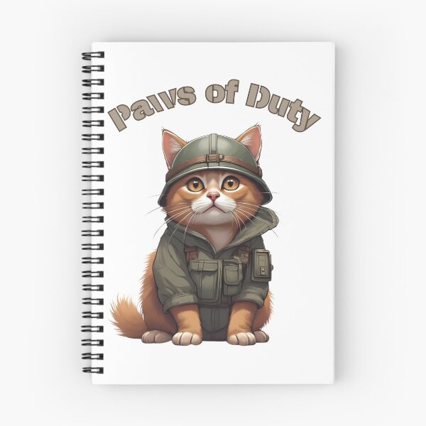 Artikelvorschau, Paws of Duty – Taktische Fluff-Einheit entworfen und verkauft von Pixel--Threads.