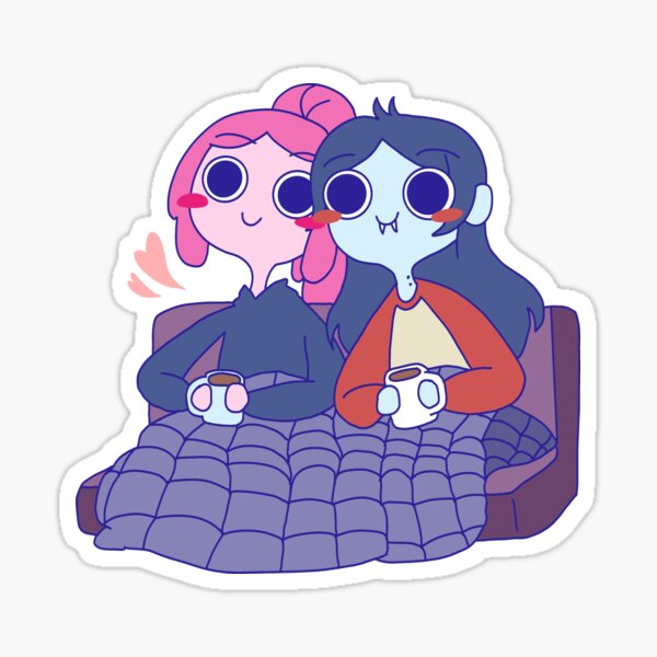 Artikel-Vorschau von Bubblegum & Marceline Chibi, designt und verkauft von PigiOink.