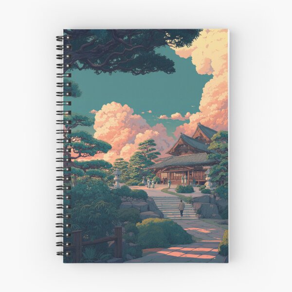 Item preview, Silent Temples of Kyoto designed and sold by NikiBS.
