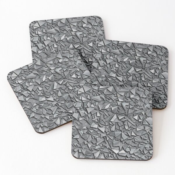 Item preview, Abstract Geometric Metallic Triangle Pattern designed and sold by Rostislav Bouda.