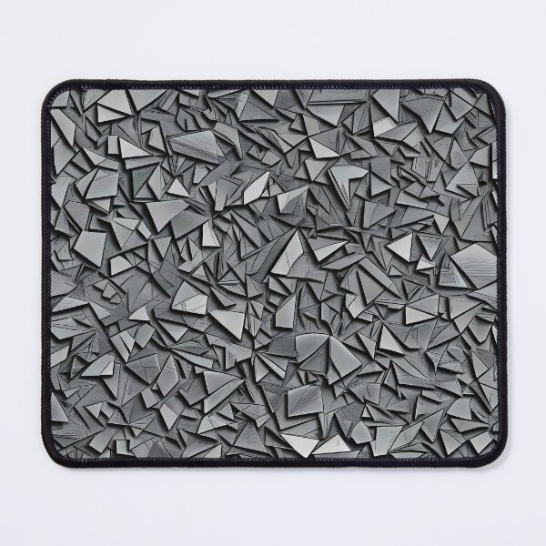 Item preview, Abstract Geometric Metallic Triangle Pattern designed and sold by Rostislav Bouda.