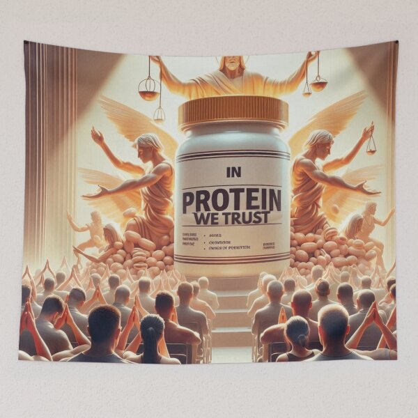 Item preview, In Protein We Trust  designed and sold by desAIgns by Rosa.