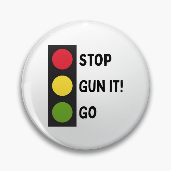 Item preview, Gun it on Yellow! | Funny Traffic Lights designed and sold by ThisIsUrDeSign.
