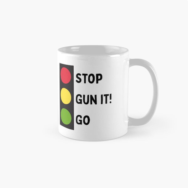 Item preview, Gun it on Yellow! | Funny Traffic Lights designed and sold by ThisIsUrDeSign.
