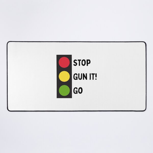 Item preview, Gun it on Yellow! | Funny Traffic Lights designed and sold by ThisIsUrDeSign.