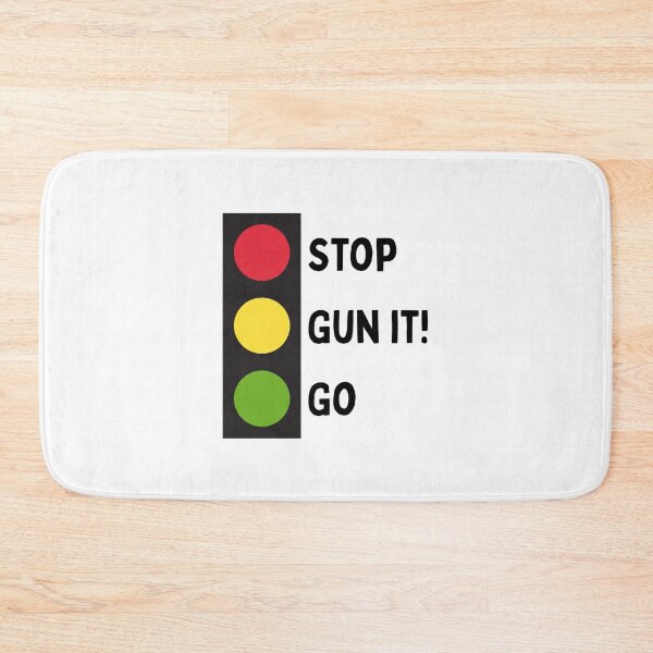 Item preview, Gun it on Yellow! | Funny Traffic Lights designed and sold by ThisIsUrDeSign.