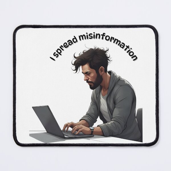 Item preview, I Spread Misinformation – Internet Agent Mode designed and sold by Pixel--Threads.