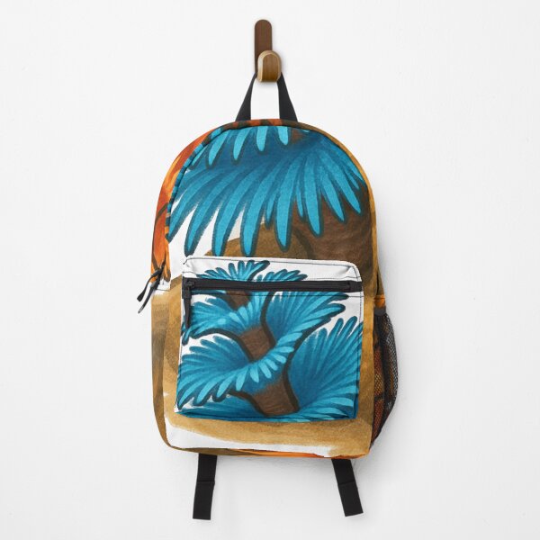 Item preview, Christmas Tree Worms – Colorful Blue and Orange Reef Design designed and sold by Vendeloc.