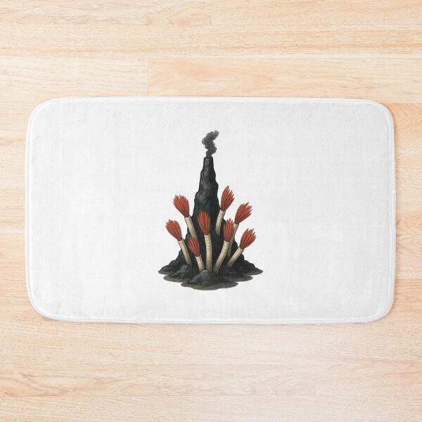 Item preview, Tube Worms – Deep Sea Vent Creatures with Red Plumes designed and sold by Vendeloc.