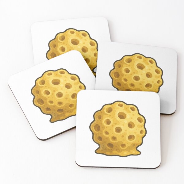 Item preview, Sea Sponge – Yellow Porous Ocean Creature Illustration designed and sold by Vendeloc.