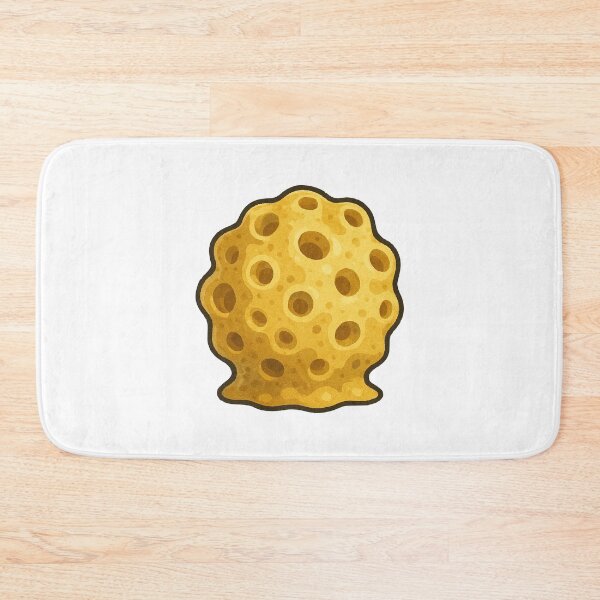 Item preview, Sea Sponge – Yellow Porous Ocean Creature Illustration designed and sold by Vendeloc.