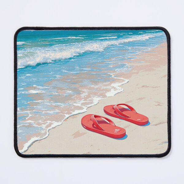 Item preview, Flip Flops on the beach designed and sold by StudioRedKoala.