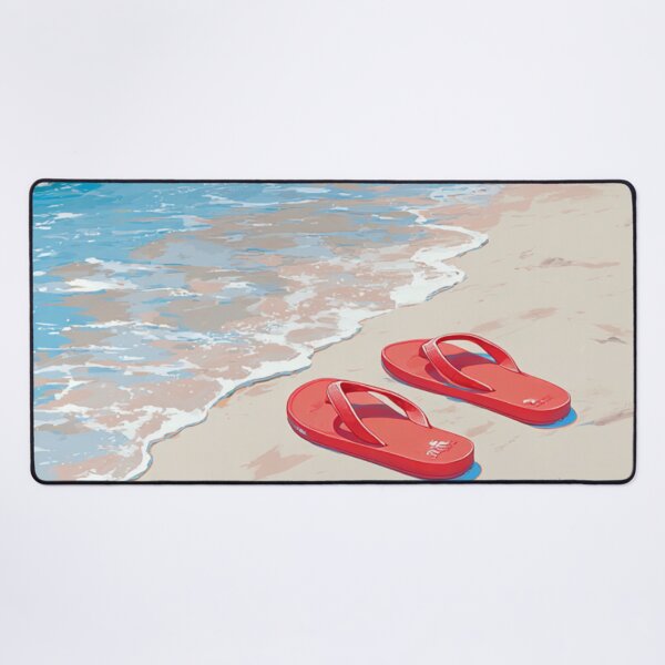 Item preview, Flip Flops on the beach designed and sold by StudioRedKoala.