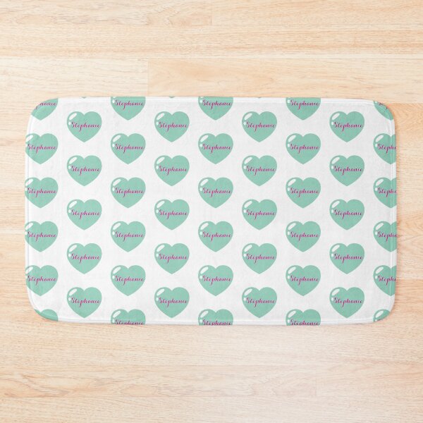 Item preview, Stephanie Name with green Heart  designed and sold by Monika Howarth.