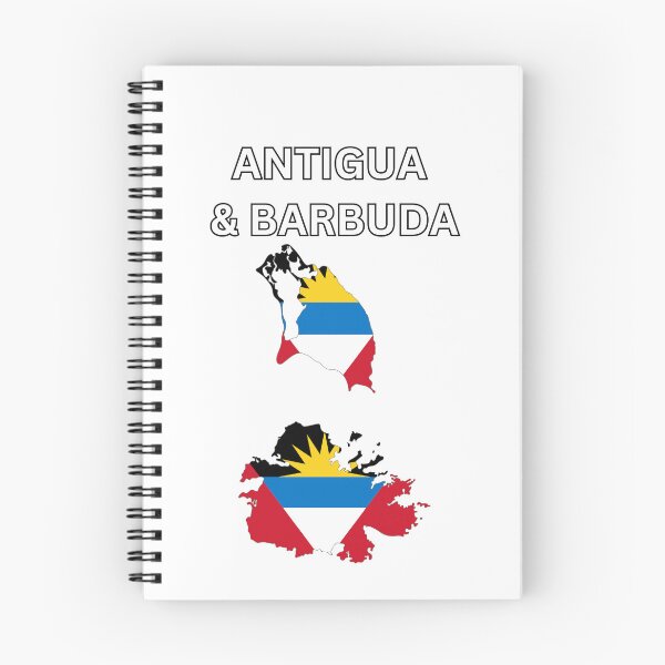 Item preview, Antigua and Barbuda Flag Map Design designed and sold by atomstartup.