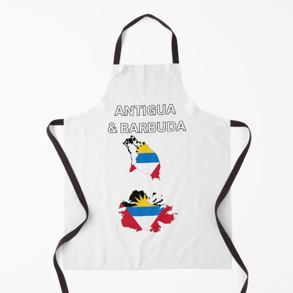 Item preview, Antigua and Barbuda Flag Map Design designed and sold by atomstartup.