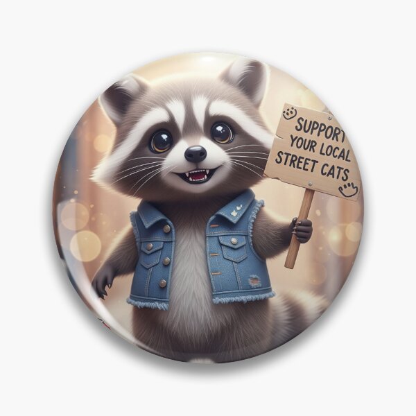 Item preview, Trash Panda for Street Cats designed and sold by Your Buddy Anthony.