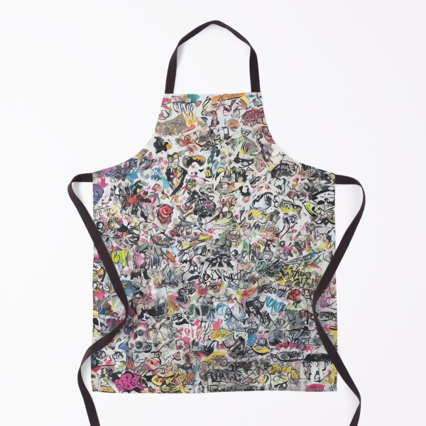 Item preview, Vibrant Graffiti Wall with Colorful Tags and Doodles designed and sold by Rostislav Bouda.