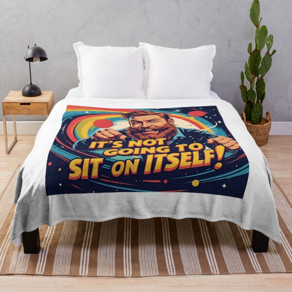 Item preview, It's not going to sit on itself! designed and sold by NicMacTees.