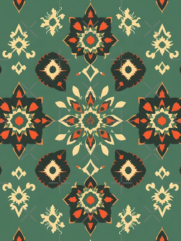Thumbnail 4 of 4, iPhone Case, Ottoman Pattern designed and sold by GraphicsClub.