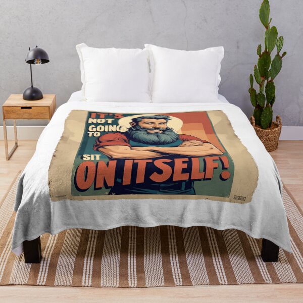 Item preview,  It's not going to sit on itself! designed and sold by NicMacTees.
