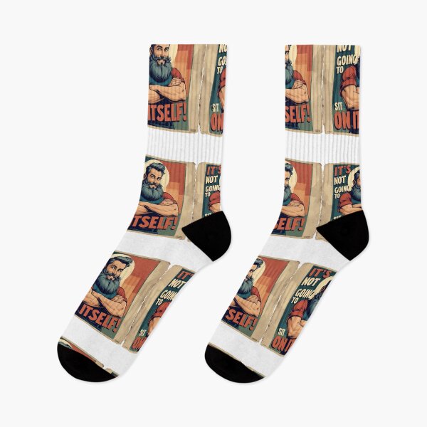 Item preview,  It's not going to sit on itself! designed and sold by NicMacTees.