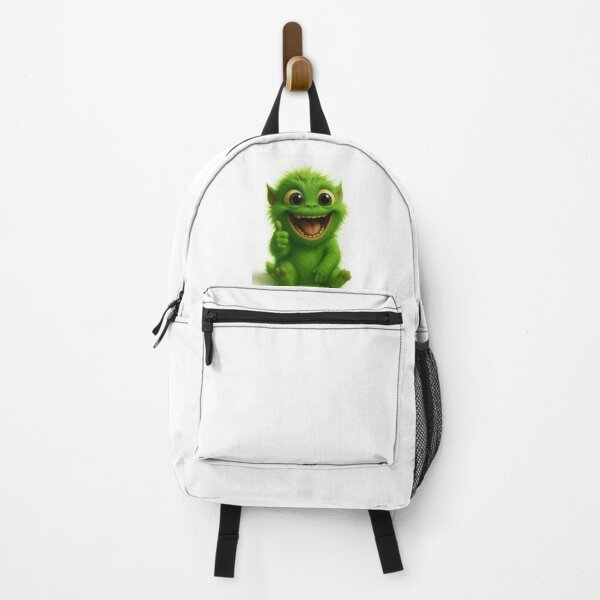 Item preview, Thumbs Up Green Monster – Cheerful Cute Creature designed and sold by StickerLab011.