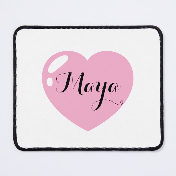 Item preview, Maya Name with pink Heart  designed and sold by Monika Howarth.