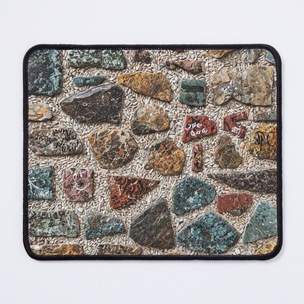 Item preview, Colorful Stone Wall with Graffiti designed and sold by Rostislav Bouda.