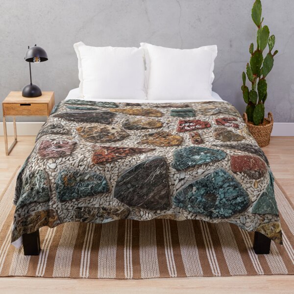 Item preview, Colorful Stone Wall with Graffiti designed and sold by Rostislav Bouda.