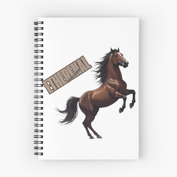 Item preview, Ethernal Gallop – Spirit in Motion designed and sold by Pixel--Threads.