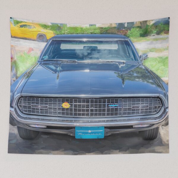 Item preview, 1971 Gray Ford Thunderbird 4 Door Landau X100 designed and sold by RichFrancoCars.
