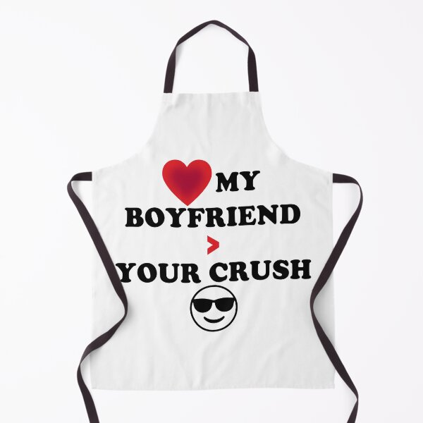 Item preview, My Boyfriend > Your Crush ? - Funny Bold Statement T-Shirt designed and sold by fashionrise.