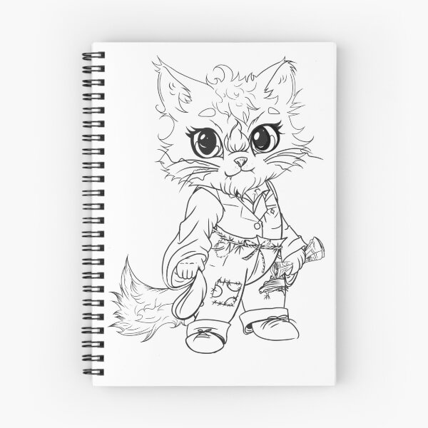 Item preview, Kitty cat paper boy designed and sold by MissMannaB.