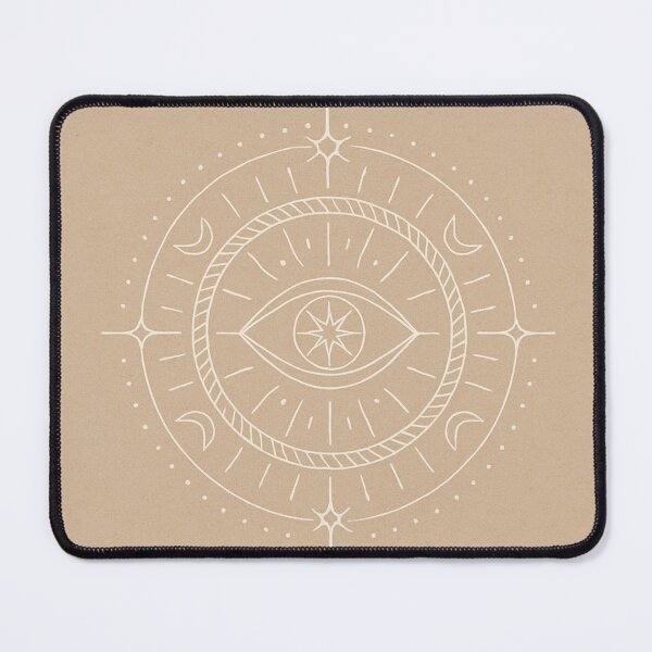 Item preview, Cosmic Eye in Lunar Geometry – Mystic Sand Cosmic Eye in Lunar Geometry – Mystic Sand designed and sold by aluzia.design.