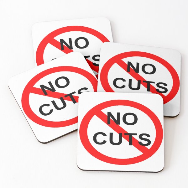 Item preview, A No cuts protesting demonstration designed and sold by Peter Etchells.