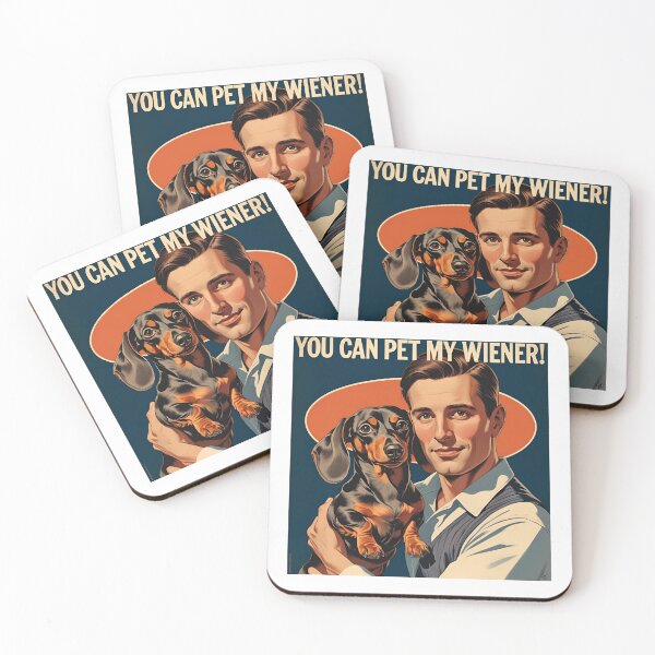 Item preview, You can pet my wiener! designed and sold by NicMacTees.