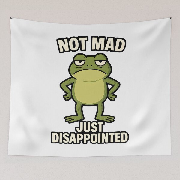 Item preview, NOT MAD JUST DISAPPOINTED designed and sold by foxtrot813.