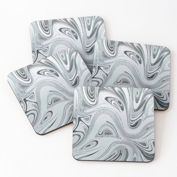 Item preview, Abstract Black and White Swirling Pattern designed and sold by Rostislav Bouda.