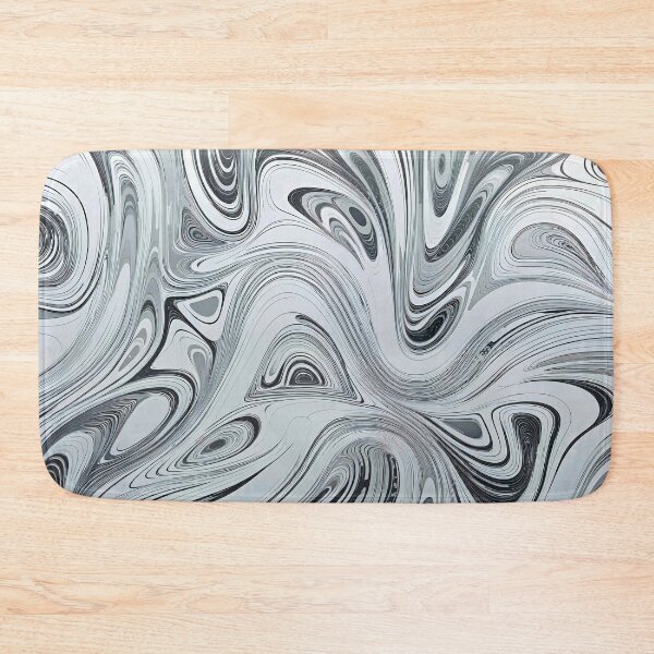 Item preview, Abstract Black and White Swirling Pattern designed and sold by Rostislav Bouda.