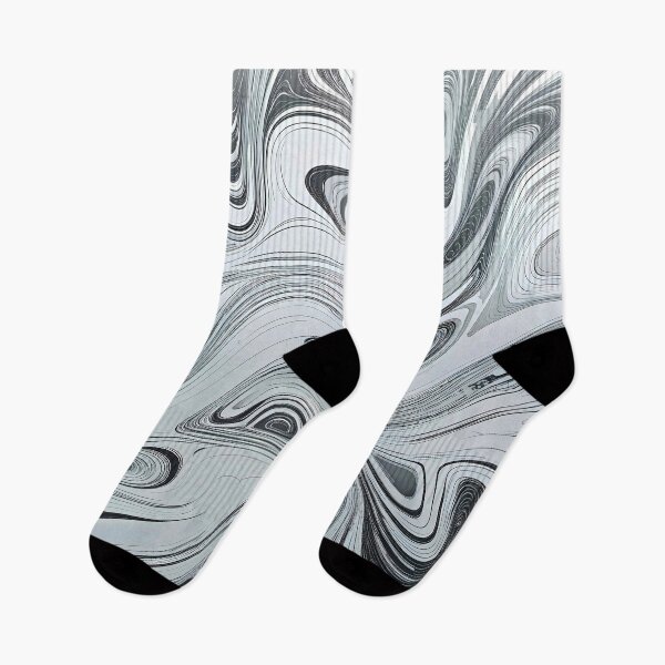 Item preview, Abstract Black and White Swirling Pattern designed and sold by Rostislav Bouda.