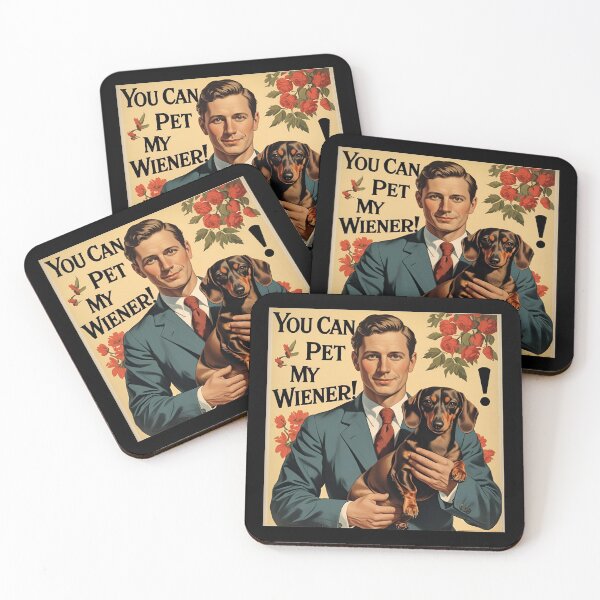 Item preview, You can pet my wiener! designed and sold by NicMacTees.